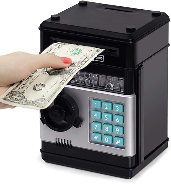 Smart ATM Piggy Bank with Password Lock — 6 years+