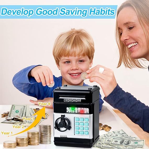 Smart ATM Piggy Bank with Password Lock — 6 years+