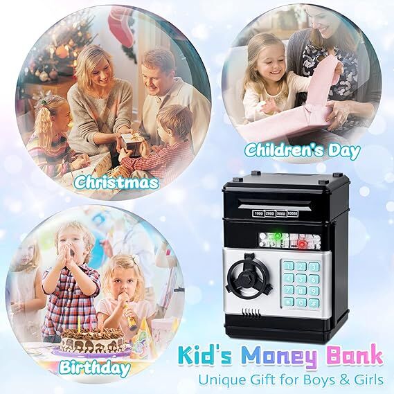 Smart ATM Piggy Bank with Password Lock — 6 years+