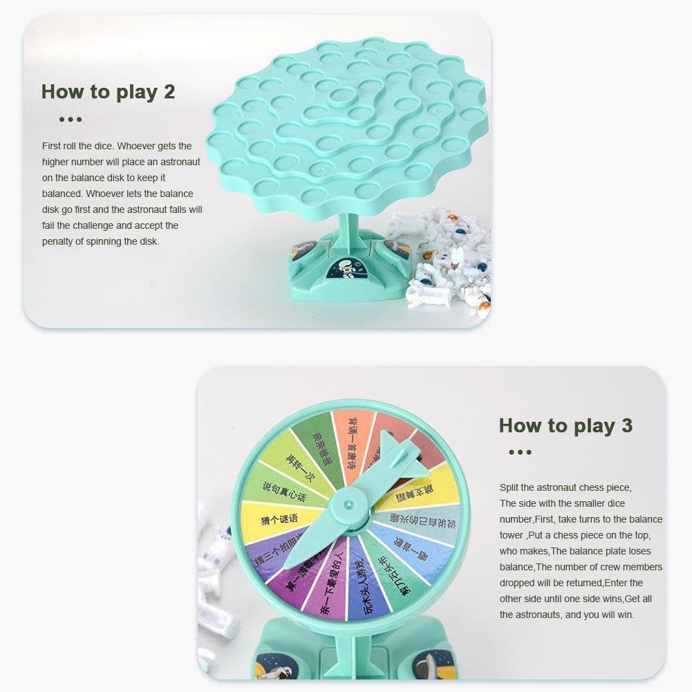 Astronaut Balance & Counting Game — 3 years+