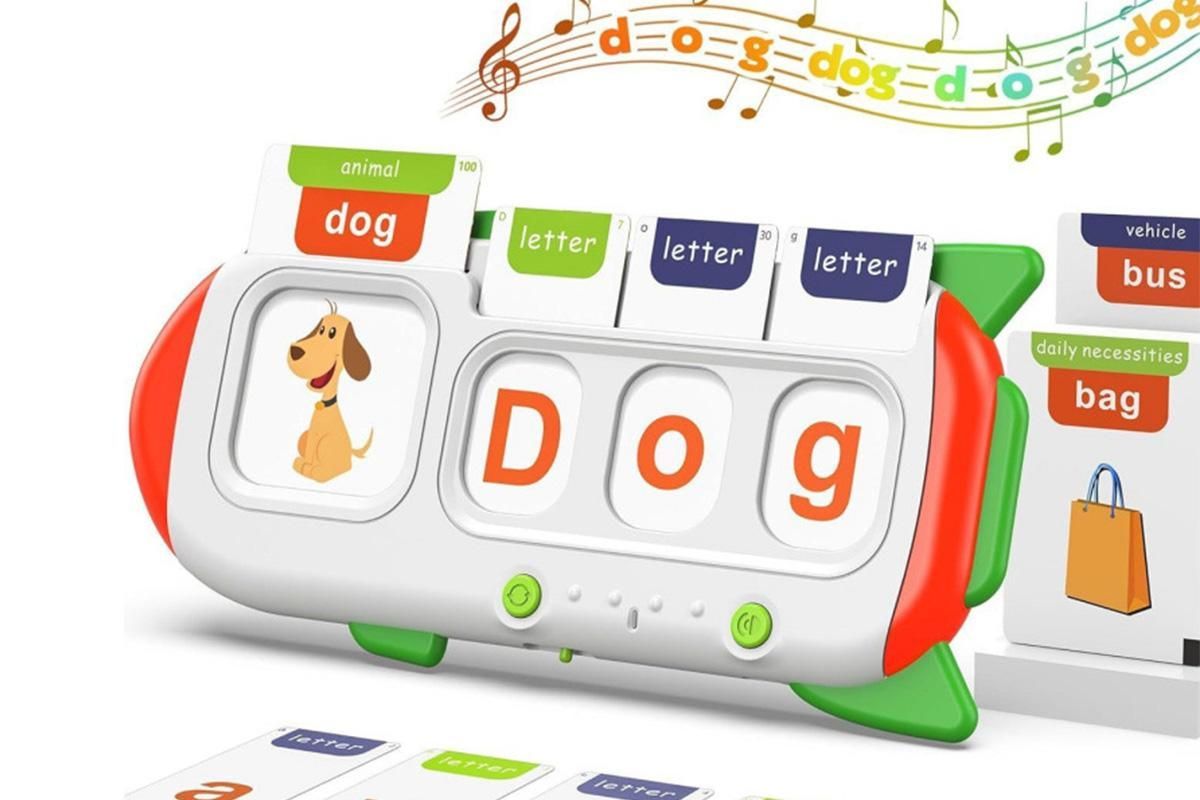 Phonics Flash Card & Spelling Set, 162 Pieces — 3 years+